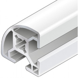 Profilo in alluminio 30x30 R