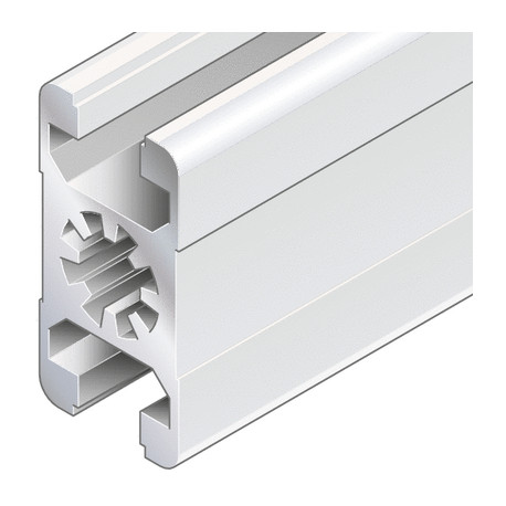 Profilo in alluminio 22,5x45