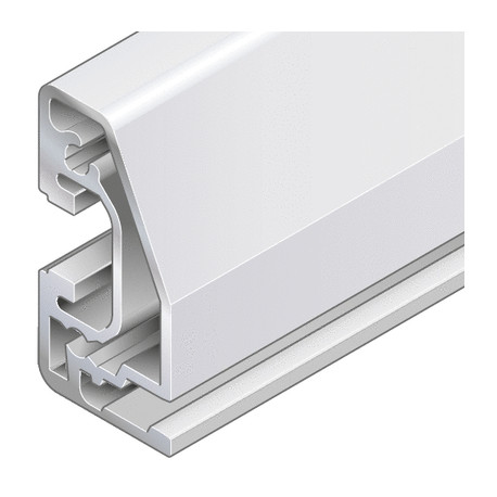 Profilo in alluminio 22,5x45 angolare