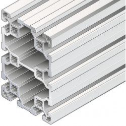 Profilo in alluminio 80x120L