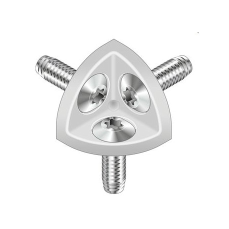 Squadretta angolare 40/40 N10 flangiata