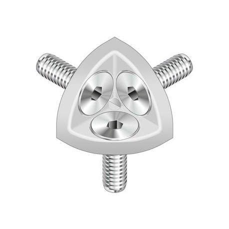 Squadretta angolare 45/45 N10 flangiata