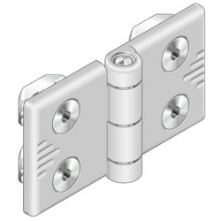 Cerniera in alluminio