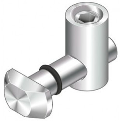 Raccordo a serraggio rapido 90° N8