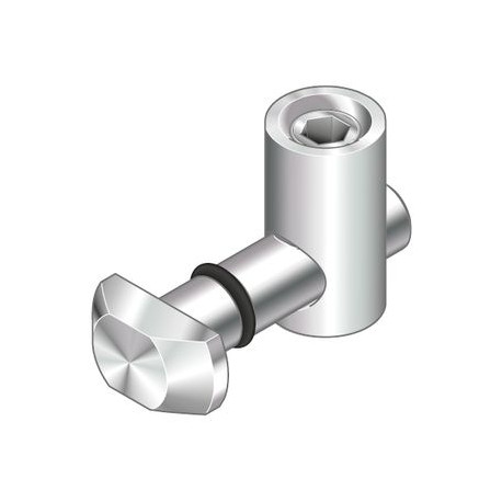 Raccordo a serraggio rapido 90° N8