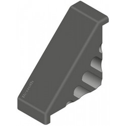 Cuffia per squadretta angolare 40x80