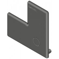 Cuffia per profilo 40x80x80L