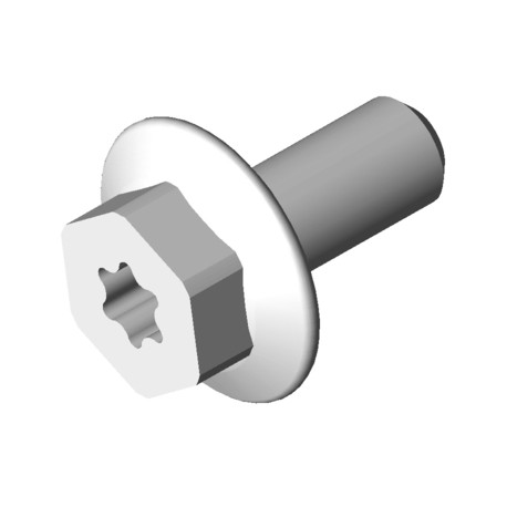 Vite flangiata M8x18-T40