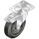 Ruota piroettante con freno ø100