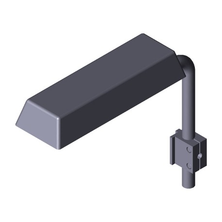 Bracciolo ergonomico regolabile