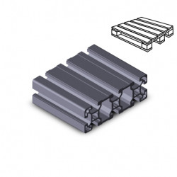 Profilo in alluminio 40x120L (Cassa 8 barre)
