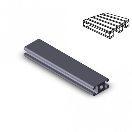 Profilo in alluminio 22,5x45 (Cassa 24 barre)