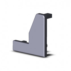 Cuffia per profilo 45x45 angolare