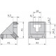 Squadretta angolare 45x45 N10