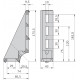 Angolare di fondazione 45x180 N10