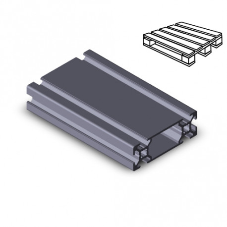 Profilo in alluminio 20x60 (Cassa 16 barre)