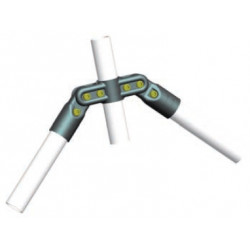 Giunto articolato doppio